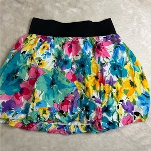 Flowy flower skirt